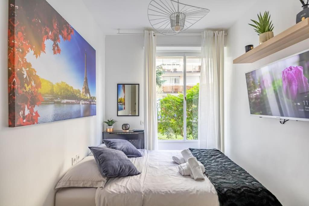 Cozy Studio Near The Eiffel Tower París Exterior foto